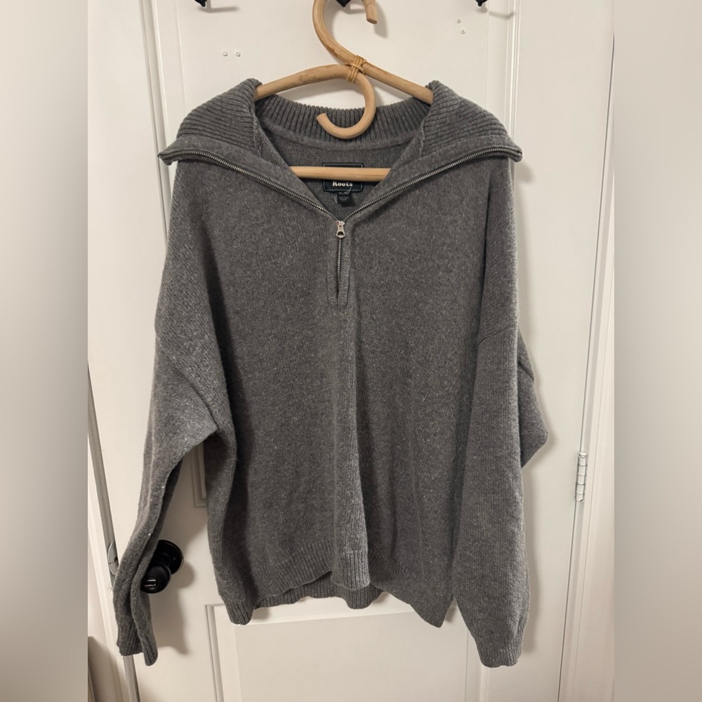Roots wool Quarter-Zip Sweater